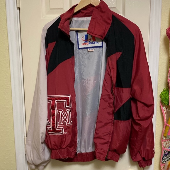 Vintage TA&M Jacket medium Windbreaker - Picture 2 of 5